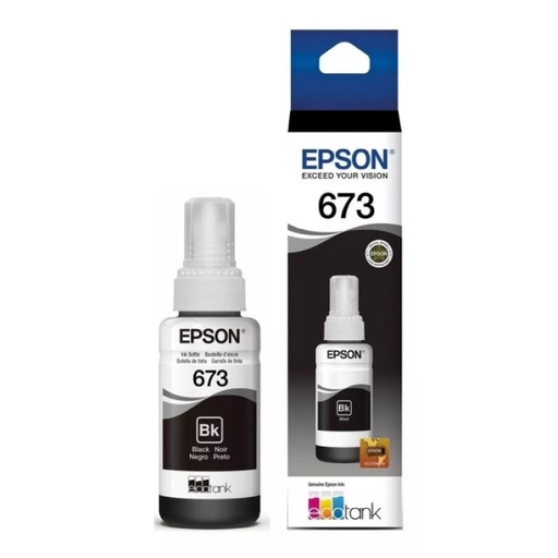 [C13T67312A] Botella de Tinta Epson T673120 de Color Negro