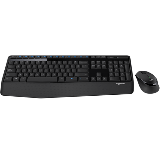 [920-007820] Mouse + Teclado Inalámbricos Logitech Comfort MK345 Black