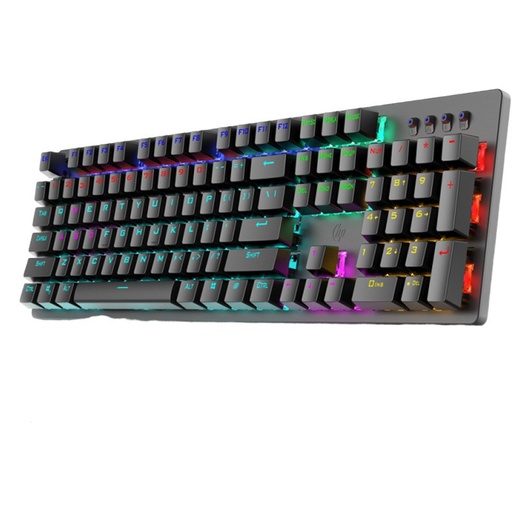 [9AK05AA#UUF] Teclado Gamer Mecánico HP GK100F RGB con Cable USB-A