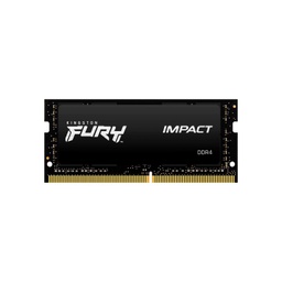[KF432S20IB/8] Memoria RAM DDR4 Kingston Fury Impact 8 GB a 3200 MHz SODIMM