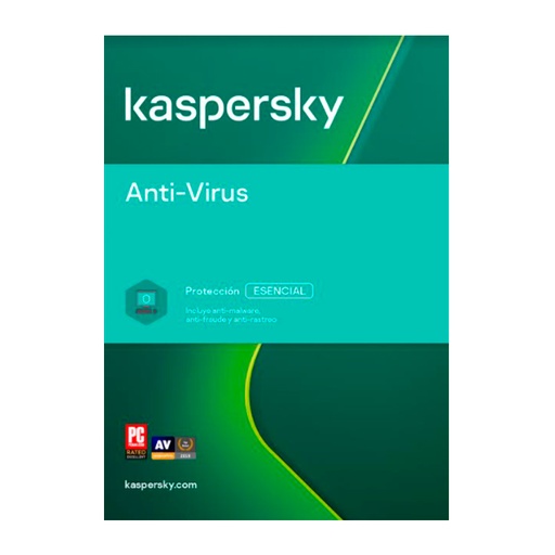 [7501033922770] Licencia de Antivirus Kaspersky de 1 Año para 1 Equipo
