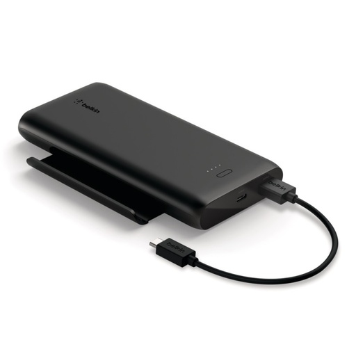 [BPZ002btBK] Power Bank Belkin BOOST↑CHARGE 10K + Stand Play Series Color Negro
