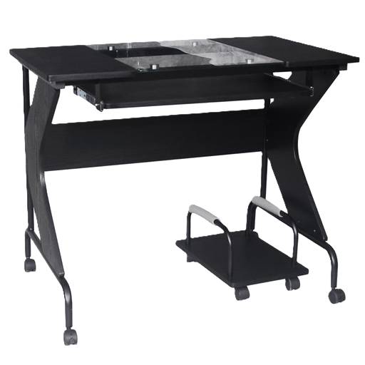 [AM121GEN28] Escritorio Xtech Lombardi con Tope de Vidrio para Computadora