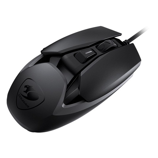 [CGR-WONB-410M] Mouse Gamer Cougar AirBlader de Color Negro con Cable USB-A