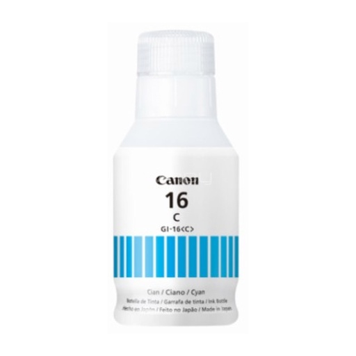 [4418C001[AA]] Botella de Tinta Canon GI-16<C> de Color Cian