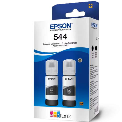 [C13T00N12U] Empaque de 2 Tintas Epson T544120-2P Negras