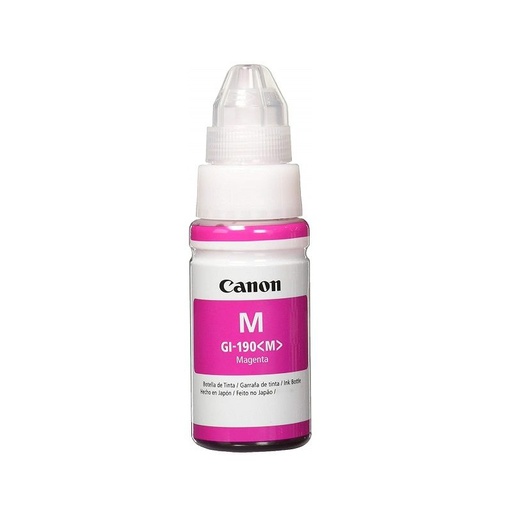 [0669C001[AC]] ​​​Botella de Tinta Canon GI-190<M> Magenta