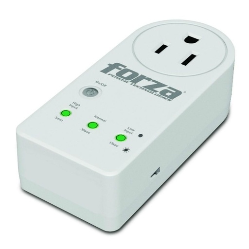 [FVP-1201B] Protector de Voltaje Forza Zion-2K10 de Color Blanco