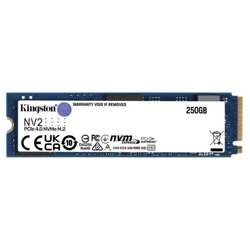 [SNV2S/250G] Unidad de Estado Sólido M.2 NVMe Kingston NV2 de 250 GB