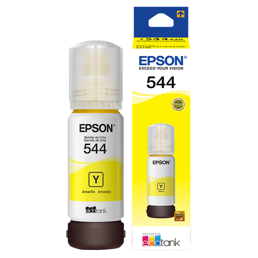 [C13T00N42A] ​​​Botella de Tinta Epson T544420 Color Amarillo