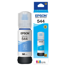 [C13T00N22A] Botella de Tinta Epson T544220 de Color Cian