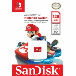 [SDSQXAO-128G-GNCZN] Memoria MicroSDXC SanDisk para Nintendo Switch de 128 GB