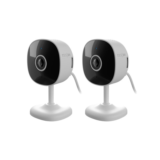 [NHC-I710 2PK] Kit de 2 Cámaras de Seguridad Wi-Fi Inteligentes Nexxt para Interiores