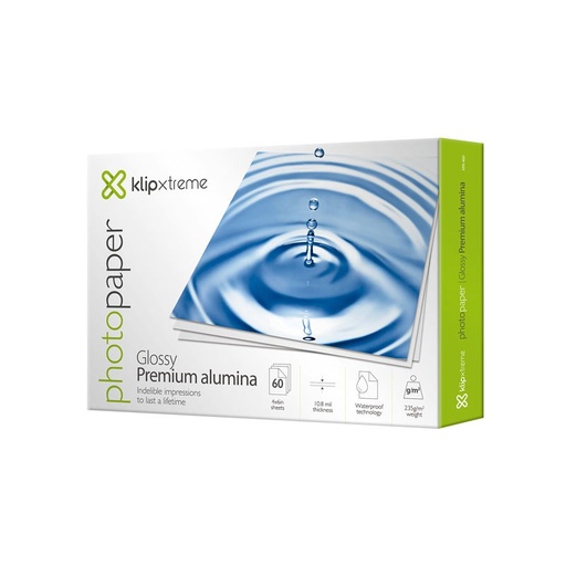 [KPA-460] Paquete de Papel Fotográfico Brillante Klip Xtreme de Tamaño 4"x6"