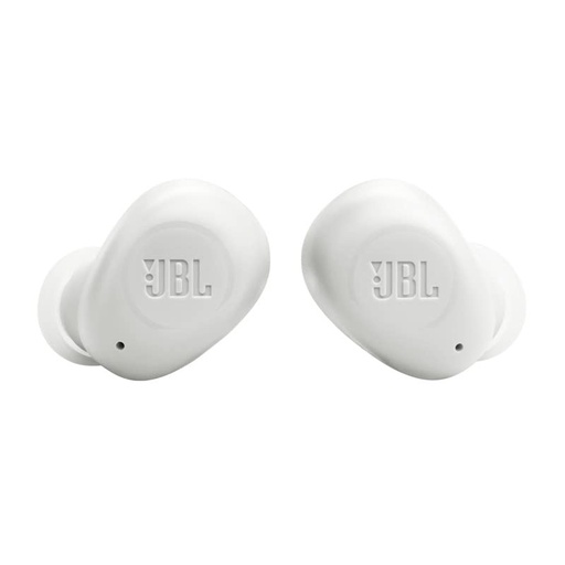 [JBLVBUDSWHTAM] Audífonos Bluetooth JBL Vibe Buds White de Color Blanco