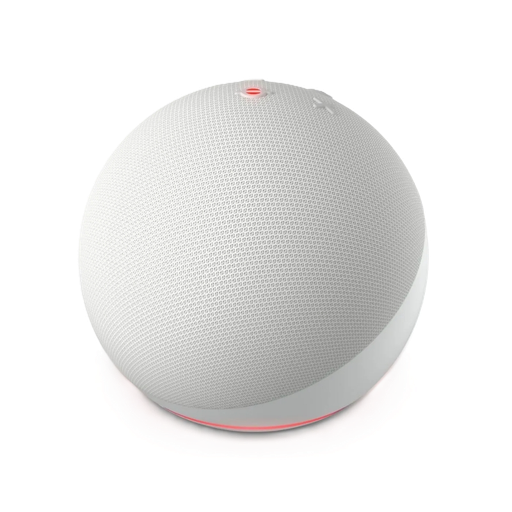 [840080531083] Asistente Inteligente Amazon Alexa Echo Dot 5 Glacier White Color Blanco Glaciar de Quinta Generación