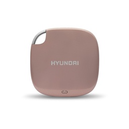 [HTESD500RG] Unidad de Estado Sólido Externa Hyundai de 512 GB Color Rose Gold