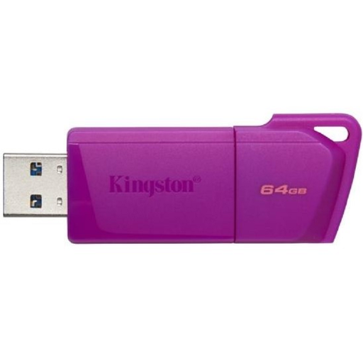 [KC-U2L64-7LP] Memoria USB-A 3.2 Purple Kingston Data Traveler Exodia M 64 GB