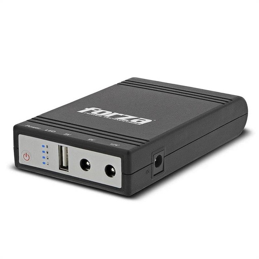 [DC-140USB] Mini-Sistema UPS y Cargador Portátil Power Bank de CC Forza