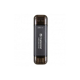 [TS256GESD310C] Unidad de Estado Sólido Externa Transcend USB-A de 256 GB