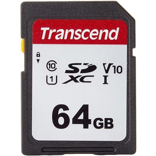 [TS64GSD300S] Memoria SDXC UHS-I Transcend de 64 GB