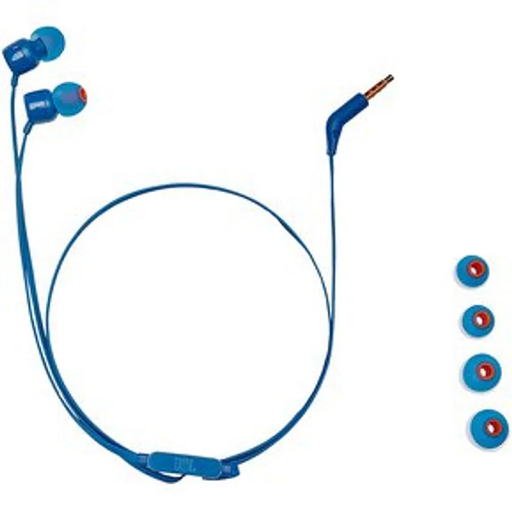 [JBLT110BLUAM] Audífonos JBL Tune 110 Color Azul con Cable