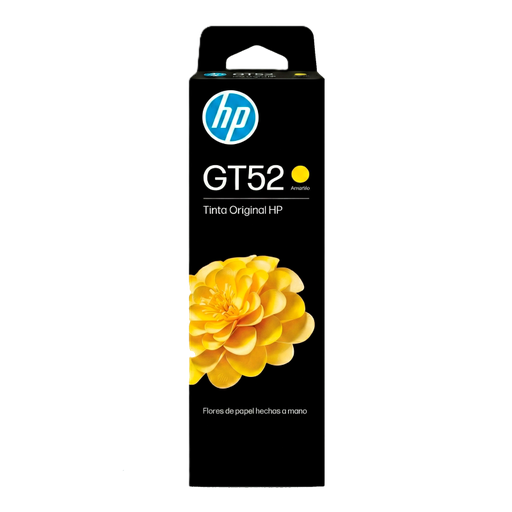 [(1P)M0H56AL] Botella de Tinta HP GT52 Yellow de Color Amarillo