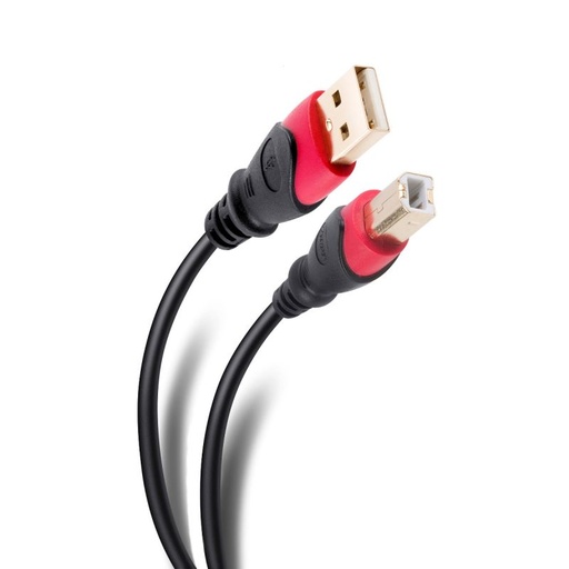 [USB-4905] Cable USB-A 2.0 a USB-B Steren Elite de 7 Metros