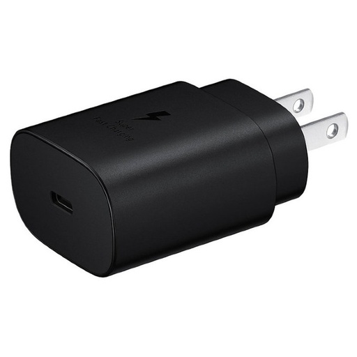 [EP-TA800NBEGMX] ​Adaptador de Corriente USB-C Samsung de 25 Watts de Color Negro