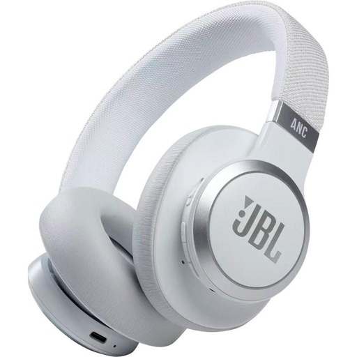 [JBLLIVE660NCWHTAM] ​Audífonos Bluetooth JBL Live 660NC de Color Blanco​