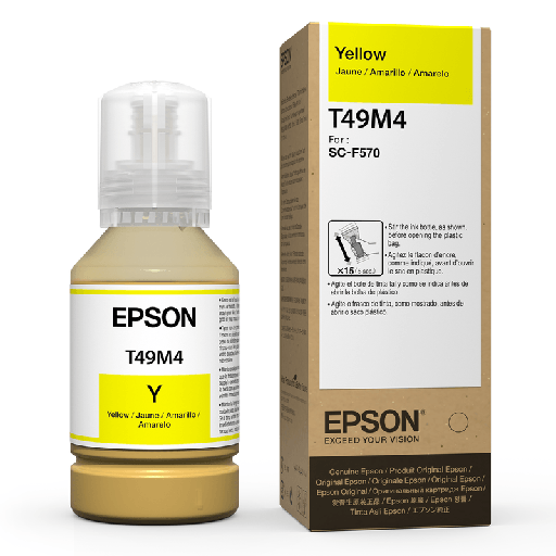 [C13T49M420] Botella de Tinta Amarilla Epson para Sublimación