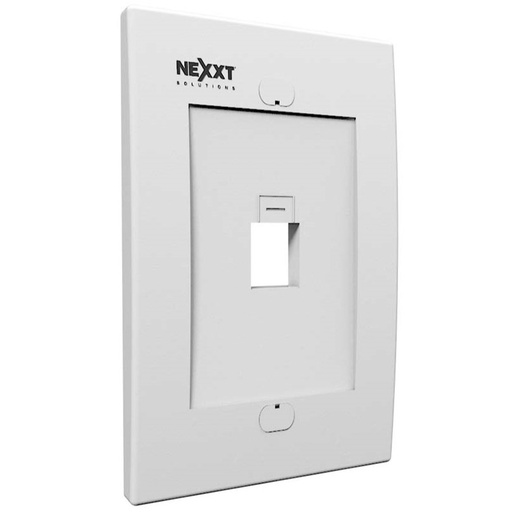 [AW160NXT01] Placa Nexxt de Pared de 1 Puerto para Montaje