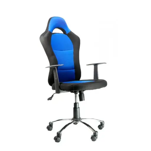 [XTF-EC129] Silla Gamer Xtech Drakon Azul con Respaldo Alto y Estilo Deportivo