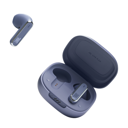 [JBLLIVEFLEXBLUAM] Audífonos Bluetooth JBL Live Flex de Color Azul