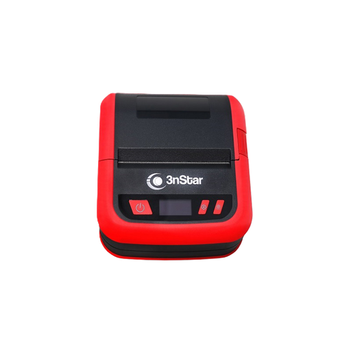 [ppt305bt] Impresora Recargable Bluetooth 3nStar de Color Rojo para Recibos