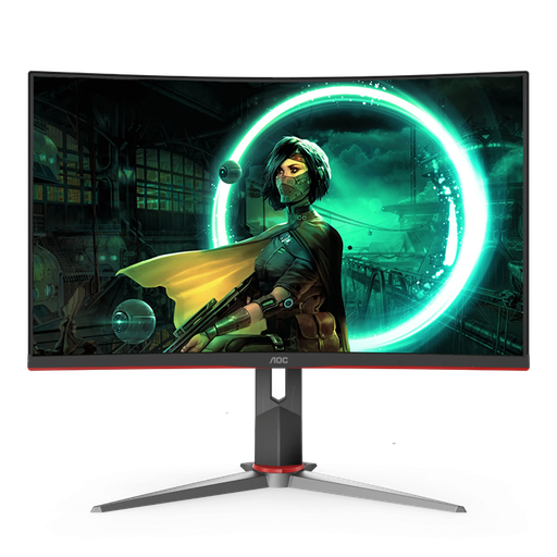 [685417724789] ​Monitor Gamer VA AOC C32G2 Curvo de 32 Pulgadas Color Gris