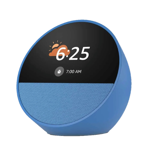 [840268974282] Asistente Inteligente Amazon Alexa Echo Spot Ocean Blue Azul Océano