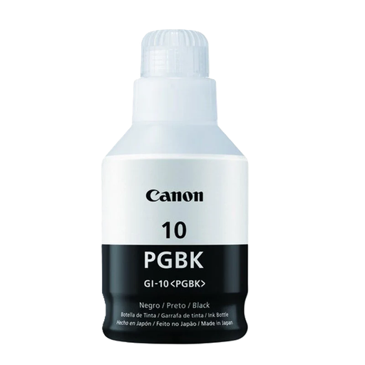 [3382C001[AB]] Botella de Tinta Canon GI-10<PGBK> Negra