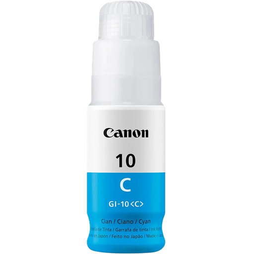 [3391C001[AB]] ​​​Botella de Tinta Canon GI-10<C> de Color Cian