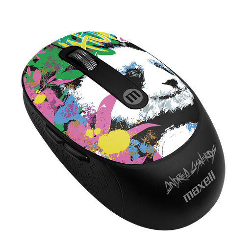 [348607] Mouse Inalámbrico Maxell Wild Edition Print Panda Edición Oso