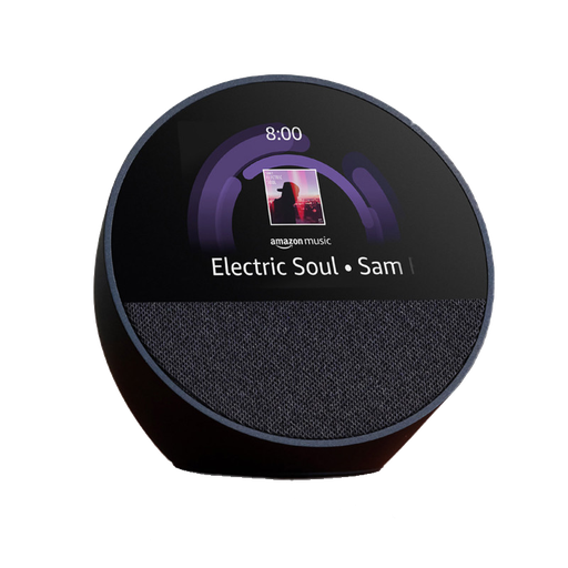 [840268963422] Asistente Inteligente Amazon Alexa Echo Spot Charcoal Negro Carbón
