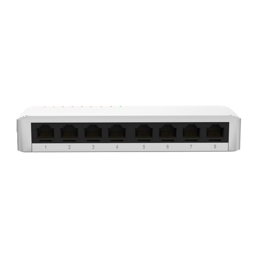 [NSW-N801G] ​Switch de Red Gigabit Nexxt Naxos801-G de 8 Puertos Ethernet de Color Blanco