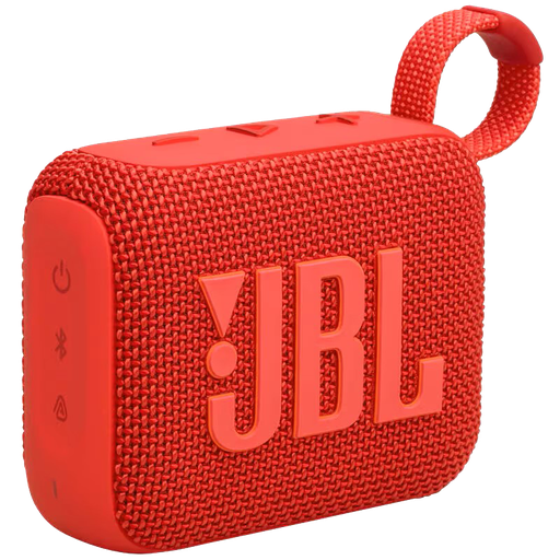 [jblgo4redam] Bocina Recargable Bluetooth JBL Go 4 Red de Color Rojo