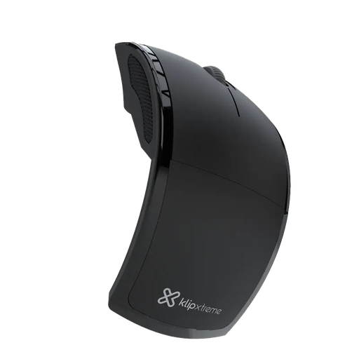 [KMW-375BK] Mouse Ergonómico e Inalámbrico Klip Xtreme Lightflex Color Negro