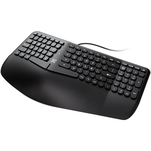 [KBK-260S] Teclado Ergonómico Klip Xtreme Evolve con Cable