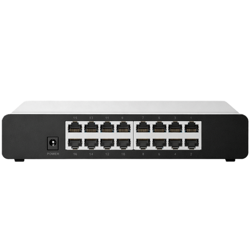 [SWI-016] Switch de Red Steren de 16 Puertos Ethernet de Color Blanco