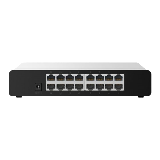 [SWI-016] Switch de Red Steren de 16 Puertos Ethernet de Color Blanco