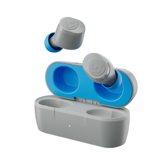 [810045686608] Audífonos Bluetooth Skullcandy Jib True 2 Light Gray Blue Gris y Azul