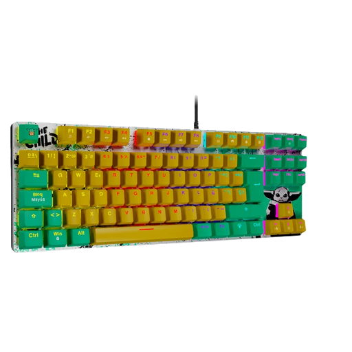 [PKS-S080GRB-S] Teclado Gamer Café Primus Ballista81T Star Wars Grogu