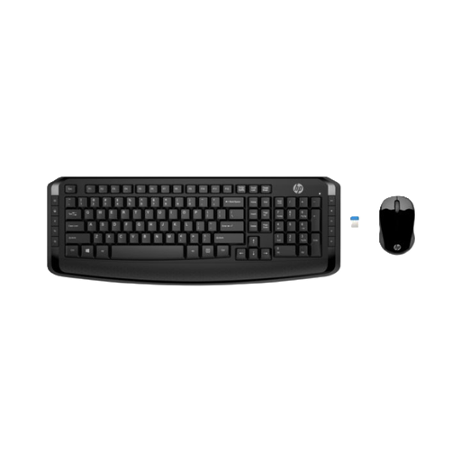 [3ML04AA#ABM] Teclado + Mouse Inalámbrico HP 300